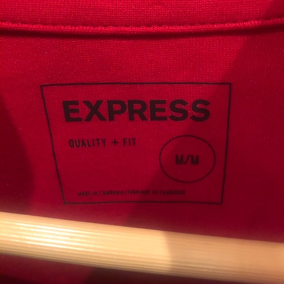 EXPRESS ATHLETIC QUARTER ZIP NWT - Picture 2 of 6